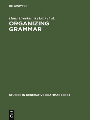 cover image of Organizing Grammar